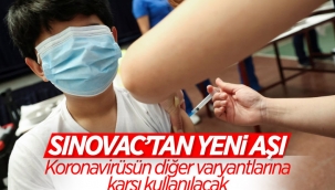 Sinovac'tan yeni koronavirüs aşısı