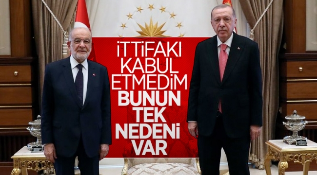 Temel Karamollaoğlu, Cumhur İttifakı'nın davetini kabul etmedi