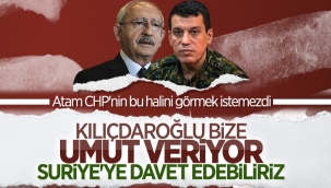 Terörist elebaşı Mazlum Kobani: CHP bize umut veriyor