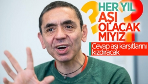 Uğur Şahin: Yılda bir kez koronavirüs aşısı yeterli hale gelecek