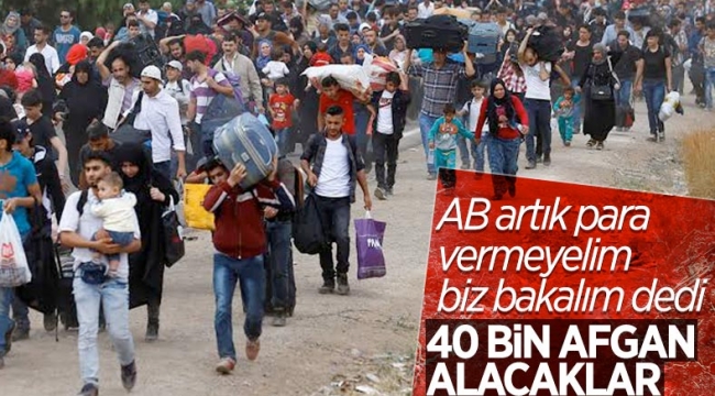 AB üyesi 15 ülke toplam 40 bin Afgan'ı kabul edecek