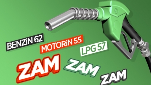 Akaryakıt fiyatlarına zam geldi
