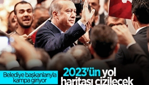 Cumhurbaşkanı Erdoğan, belediye başkanlarıyla kampa giriyor
