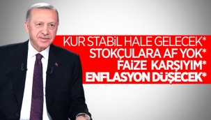 Cumhurbaşkanı Erdoğan'dan gündeme ilişkin açıklamalar