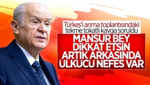 Devlet Bahçeli'den Mansur Yavaş'a tehdit: Artık arkasında ülkücü nefes vardır