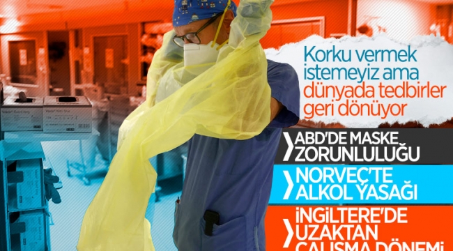 Dünya genelinde Omicron önlemleri