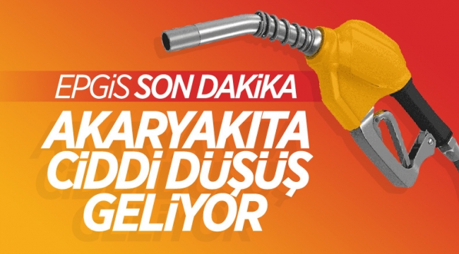 EPGİS: Akaryakıt fiyatlarında ciddi düşüş bekliyoruz