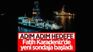 Fatih sondaj gemisi, Türkali-7 kuyusunda sondaja başladı