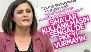 HDP'li vekil Dilan Taşdemir'in SİHA rahatsızlığı