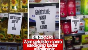 İstanbul'da satış kısıtlaması: Zam gelince sınırlama kalktı