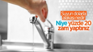 İstanbul'da suya yüzde 20,58 zam yapıldı