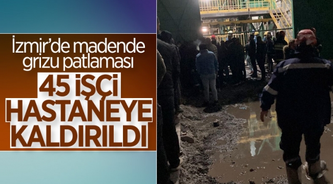 İzmir'de maden ocağında göçük