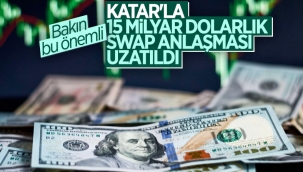 Katar ve Türkiye merkez bankaları swap anlaşmasının süresini uzattı