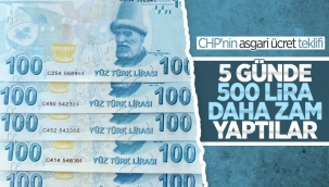 Kemal Kılıçdaroğlu: Asgari ücret 5 bin 500 lira olmalı