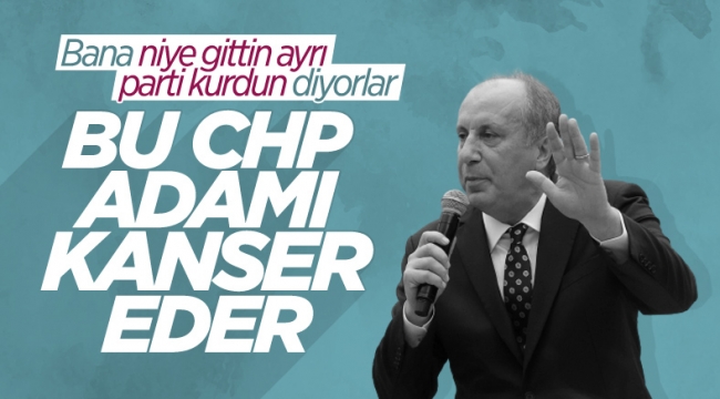 Muharrem İnce CHP'den ayrılma sebebini anlattı