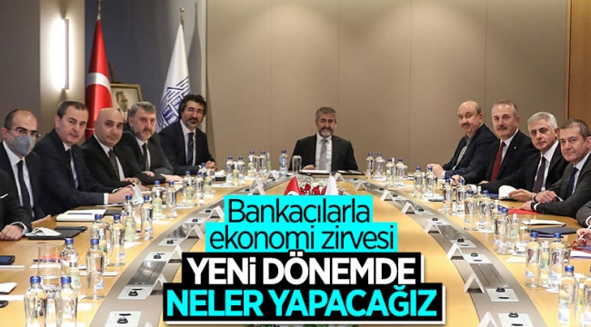 Nureddin Nebati, Türkiye Bankalar Birliği ile toplantı yaptı