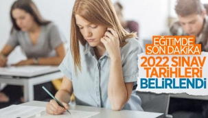 ÖSYM, 2022 sınav takvimini açıkladı