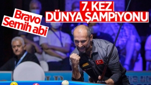 Semih Saygıner 3 bantta 7. kez Dünya Şampiyonu