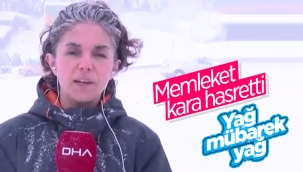 Uludağ'da kar kalınlığı 30 santimi aştı