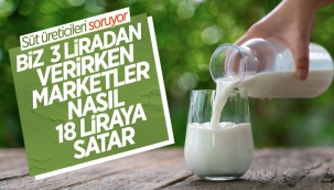 Üretici bile şaşkın: 3 liralık süt, marketlerde 18 lira