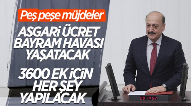 Vedat Bilgin: Ciddi bir asgari ücret artışı yapacağız