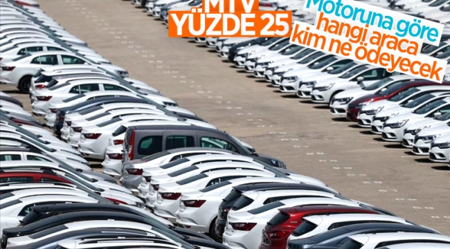 Yeni MTV oranları belli oldu