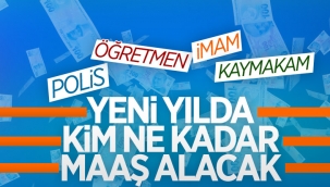 2022 yılında memur maaşları ne kadar oldu