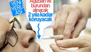 Ağız ve burundan uygulanabilen, yerli koronavirüs aşısının Faz-1 çalışması başladı