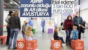 Avusturya'da Covid-19 aşısı zorunlu oldu 