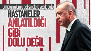 Cumhurbaşkanı Erdoğan: Hastane doluluk oranları anlatıldığı gibi değil 