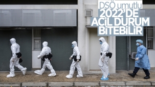 DSÖ 2022'de Kovid-19'un acil durumunun bitmesini umduğunu açıkladı 