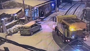 Ekrem İmamoğlu'nun gittiği balıkçının önünde kar aracı görüldü 