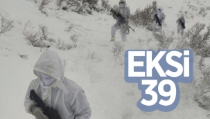 Eksi 39 derecede, 7 metre karda vatan görevi 