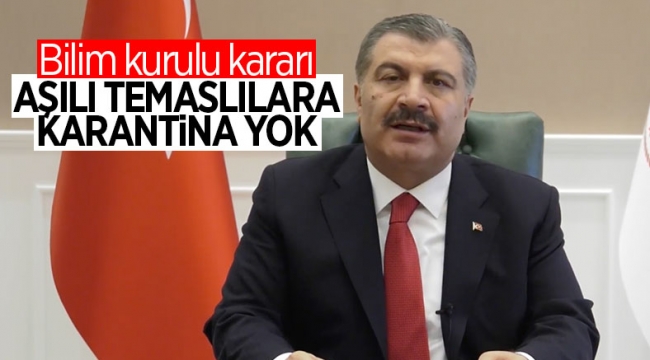 Fahrettin Koca'dan Bilim Kurulu sonrası açıklama 