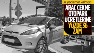 İstanbul'da yediemin otopark ve araç çekme ücretlerine zam yapıldı 