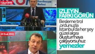 Karla mücadelede Kadir Topbaş ile Ekrem İmamoğlu'nun farkı 