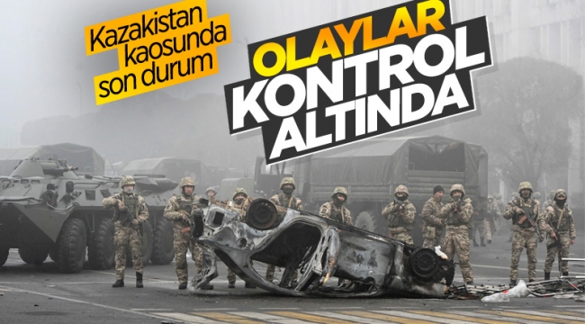 Kazakistan Cumhurbaşkanı Tokayev: Anayasal düzen büyük ölçüde sağlandı 