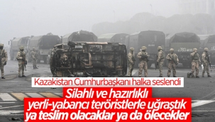 Kazakistan Cumhurbaşkanı Tokayev: Suçlular, katiller ve haydutlarla anlaşmayız 