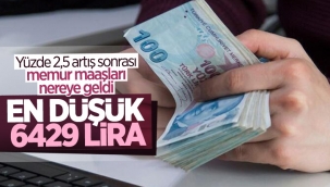 Memurun 2022 güncel zamlı maaşları