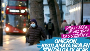 Pfizer CEO'su: Omicron son dalga olabilir