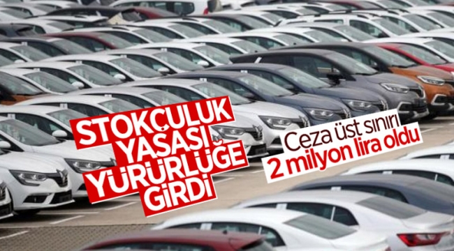 Stokçulukla mücadele yasası Resmi Gazete'de yayınlandı 