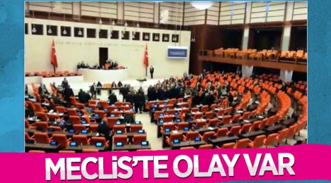 TBMM'de AK Partili ve CHP'li vekiller arasında gerginlik 
