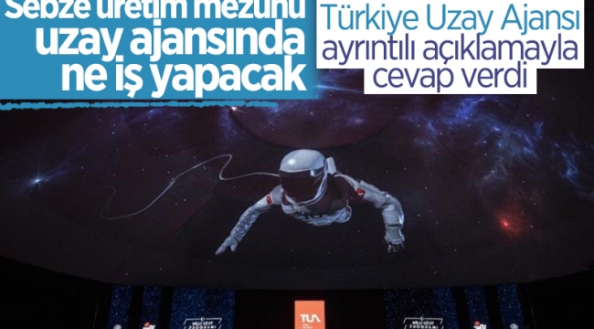 Türkiye Uzay Ajansı'ndan Başkanlık Müşavirliği ataması haberlerine yanıt 