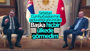 Vucic'ten Erdoğan'a övgü: Başka hiçbir ülkede görmedim 