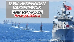 Yunanistan, kara sularındaki 12 mil tezinden vazgeçmedi 