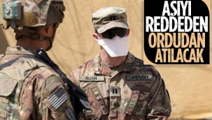 ABD ordusu, aşı yaptırmayan askerleri ordudan ihraç edecek