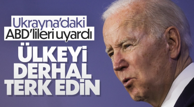 ABD, Ukrayna'daki Amerikalıların derhal ülkeden ayrılmasını istedi 