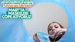 Açık alanda maske zorunluluğu kalkıyor 