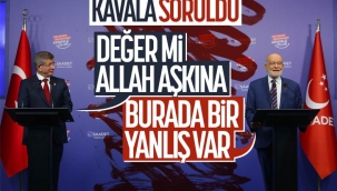 Ahmet Davutoğlu ve Temel Karamollaoğlu'ndan Kavala açıklaması 
