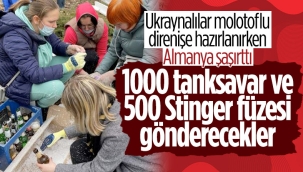 Almanya, Ukrayna'ya 1000 tanksavar ve 500 Stinger füzesi gönderecek 